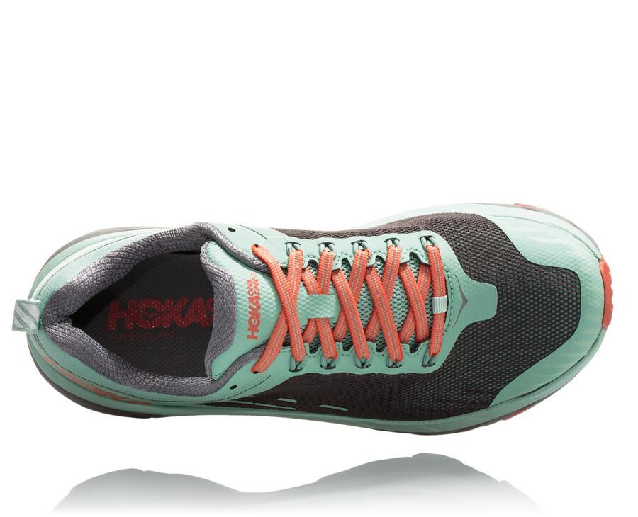 Hoka One One Trainers Womens Green/Black - Challenger ATR 5 - 42367MOGW